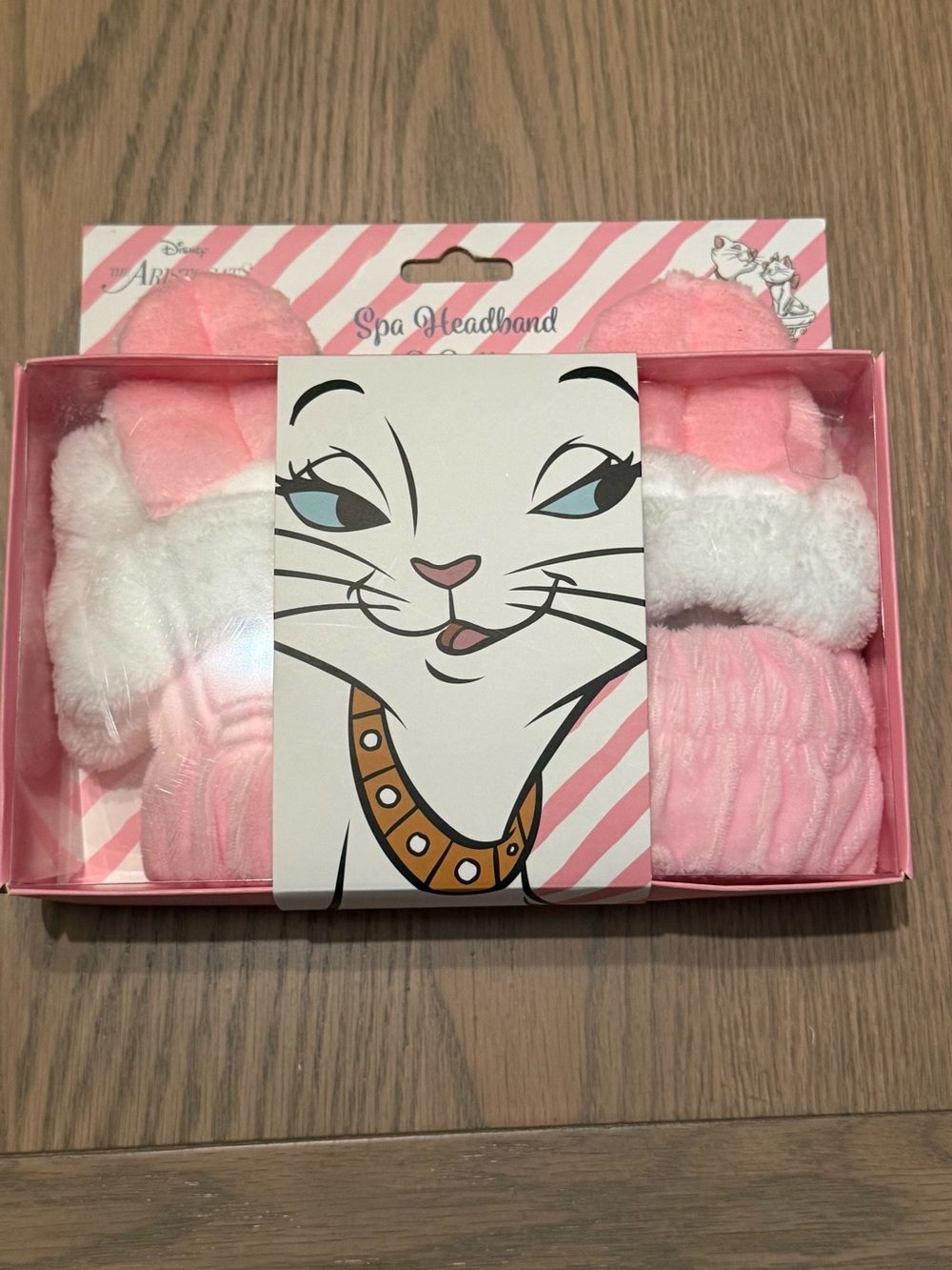 Disney Aristocats Marie Spa Headband & Wrist Cuffs Set BNIP